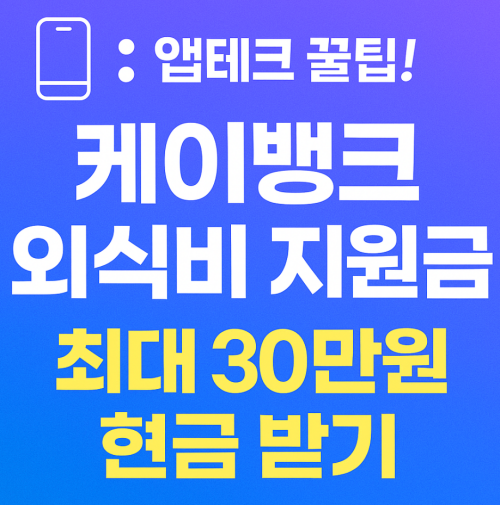케이뱅크 외식비